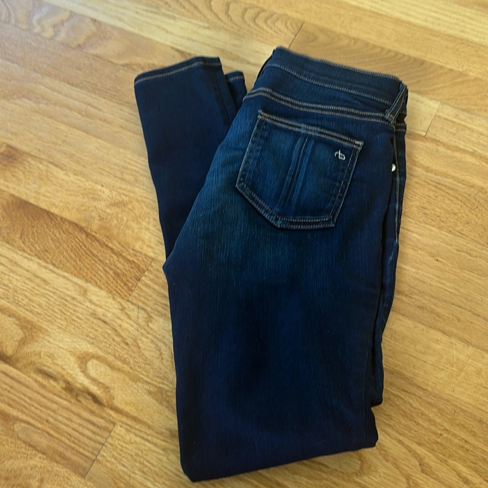 Rag and bone high rise ankle skinny